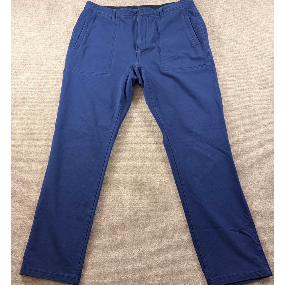 Municipal‎ Sport Pants Mens 36 Blue Superstretch Utility Stretch Cotton Chinos